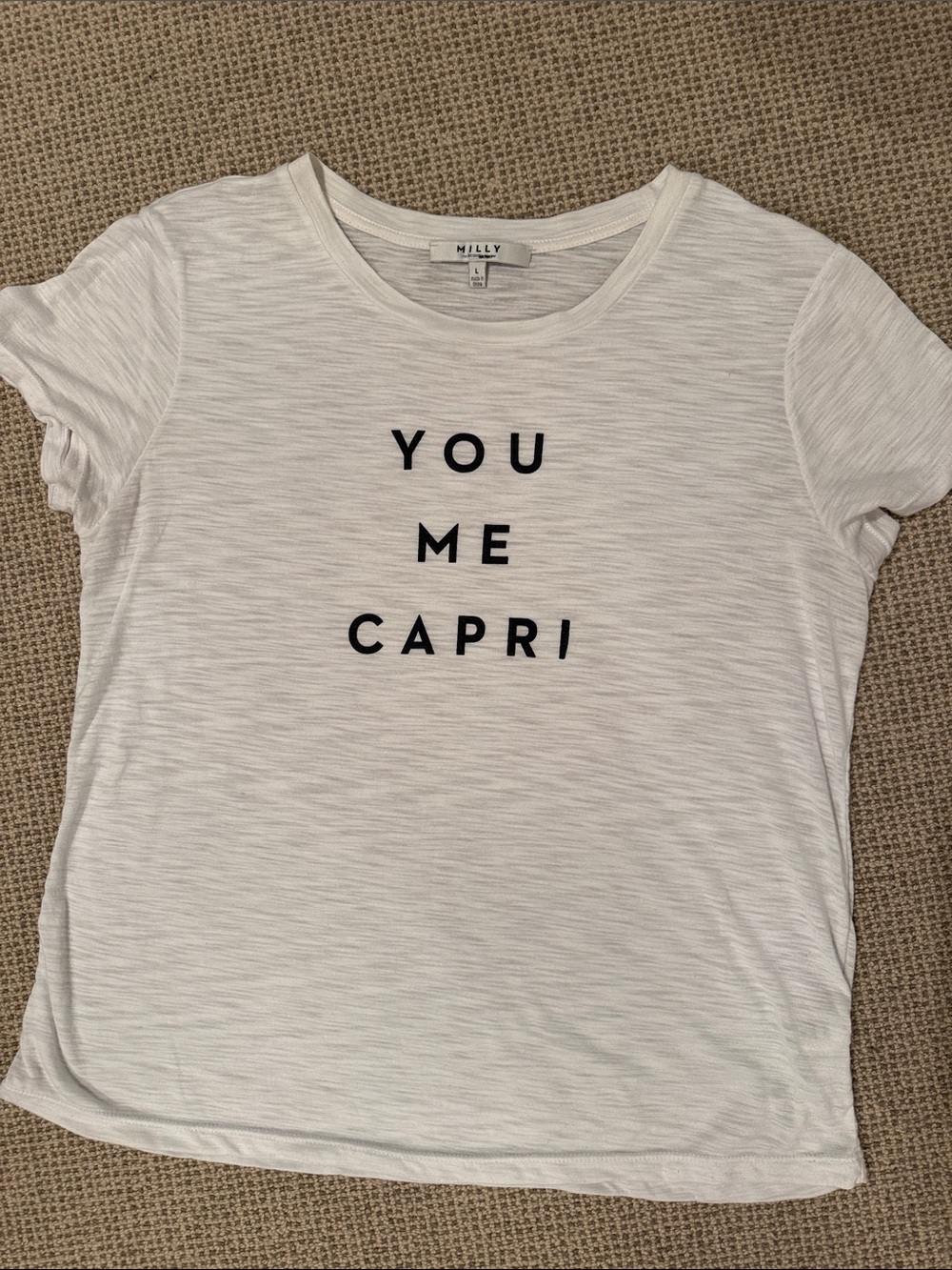 Milly “you me Capri” tee - size L